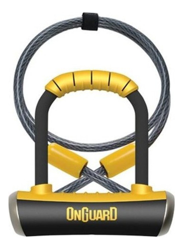 Onguard Pitbull Mini Dt 8008 D Lock Bike Combinacion Negro