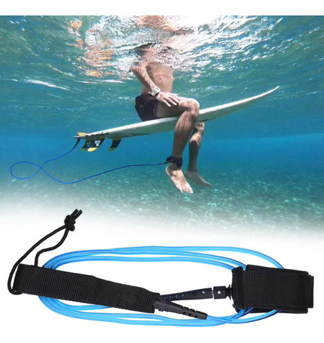 Leash Prancha Surf 6 Pés 5 Mm Duplo Rotor Tornozelo Neoprene