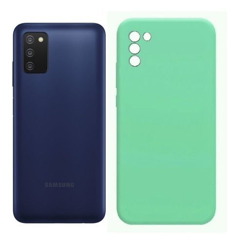 Silicone Case Estuche Forro Funda Para Samsung Galaxy A03s