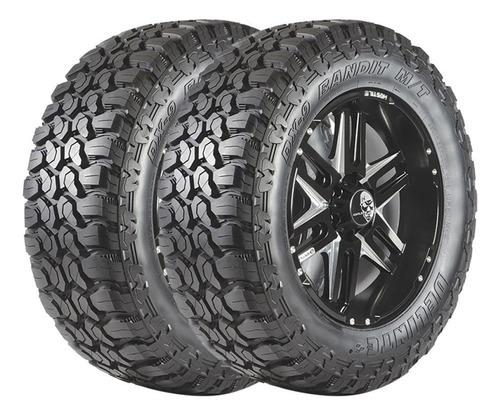 Kit 2 Pneus Delinte Aro 18 35x12.5r18 Dx-9 Bandit 10 Lonas