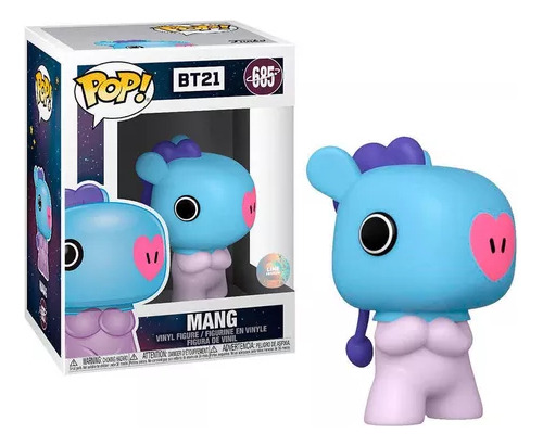 Imagen 1 de 1 de Funko Pop Bt21 Mang 685 Vaulted