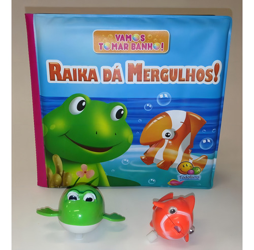 Vamos tomar banho! Raika dá mergulhos!, de Edicart. Editorial Todolivro Distribuidora Ltda. em português, 2013