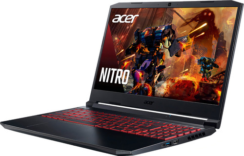 Notebook Gamer Acer Nitro 5 I5-11400h 256 Gb 8gb Ram Gtx 1650 Color Black