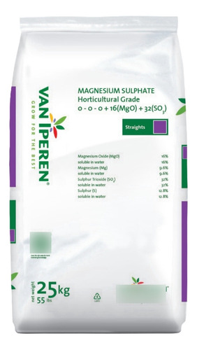 Sulfato De Magnesio Vaniperem 25 Kg -agrolact