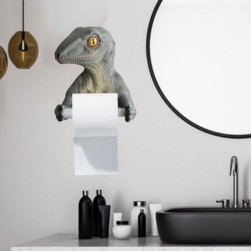 Soporte De Papel Higiénico En Forma De Dinosaurio Soporte
