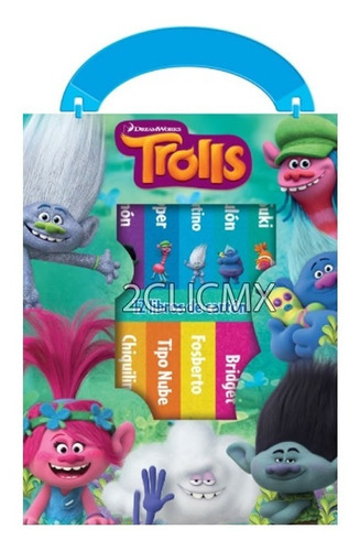 Trolls, De Dreamworks. Editorial Pi Kids, Tapa Dura, Edición 2020 En Español