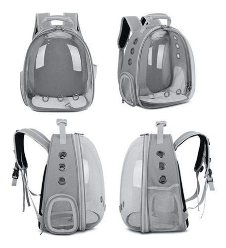 Mochila para mascotas Genérica Mochila Astronauta color rosa