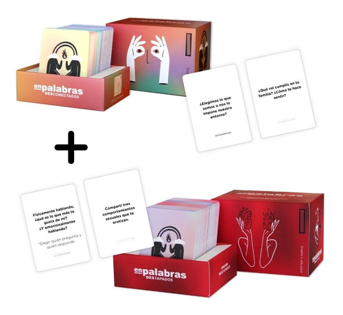 Combo Juegos De Cartas Desconectados + Destapados Enpalabras
