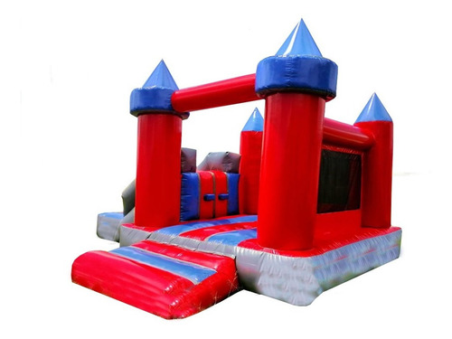 Alabio Toys! Castillo Con Resbaladilla De 3m X 5m X 4m Color Niño