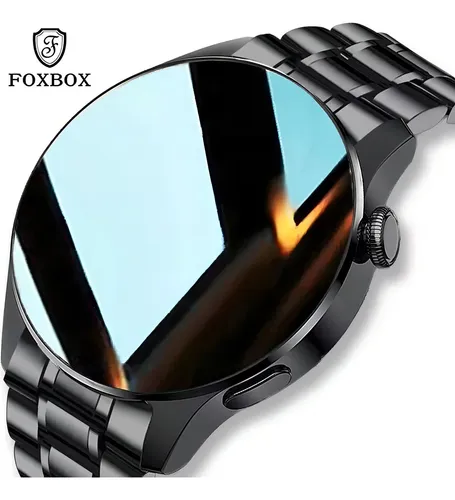 Reloj inteligente Hombre Smart Watch Sport i29 Android IOS 1.39" Color Negro