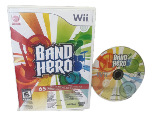 Band Hero Videojuego Original Nintendo Wii Físico  (Reacondicionado)