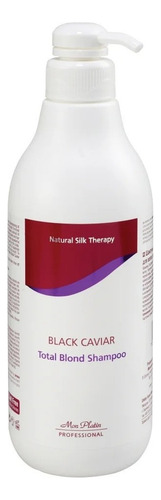 Shampoo Matizador Morado Mon Platin Total Blonde 1000 Ml