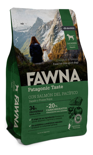 Alimento Raza Pequeña Fawna Para Perro Cachorro 3kg