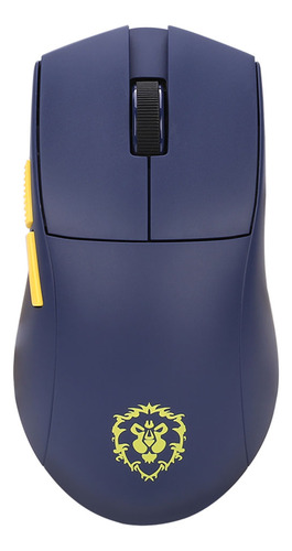 Mouse Sem Fio Pro Alianca Do World Of Warcraft Azul Azul