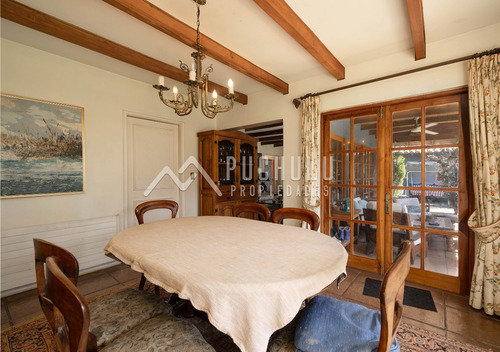 Limache, Espectacular Casa Familiar En Terreno De 6500mt