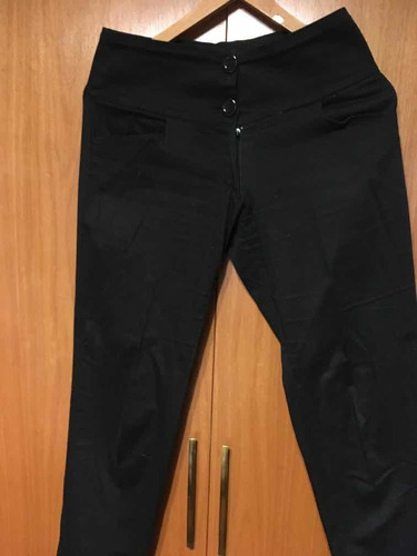 Pantalon De Dama Negro Talle M