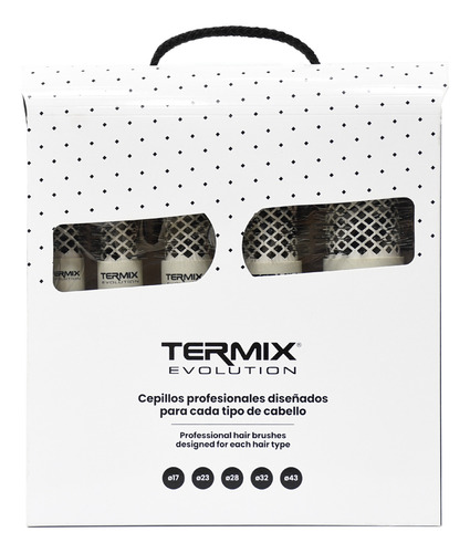 Pack Cepillos Térmicos Soft X5 Evolution Termix