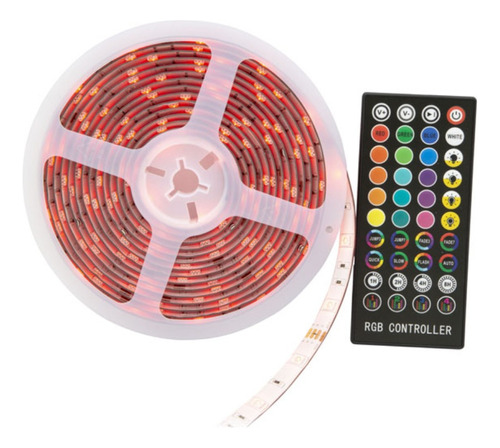 Huincha Luces Led Wifi Rgb 5 Mts Con Control - Revogames