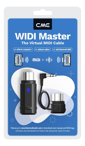 Widi Master - Adaptador Inalámbrico Midi Bluetooth 5 Midi Di