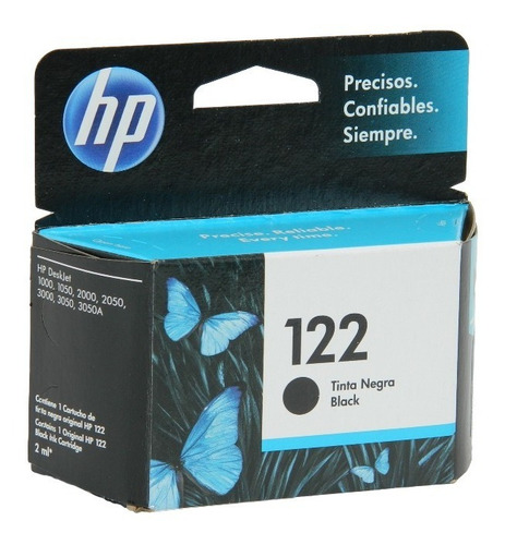 Imagen 2 de 2 de Cartucho Hp Original Verificable 122 Negro 122n 2050 3050