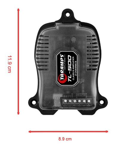 Modulo Taramps Tl500 100w Para Alto Falante 4 5 6 5x7 6x9