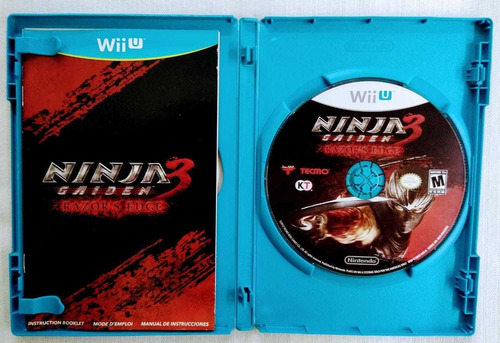 Ninja Gaiden 3 Rezor's Edge Nintendo Wiiu EnvĂo Inmediato! (Usado)