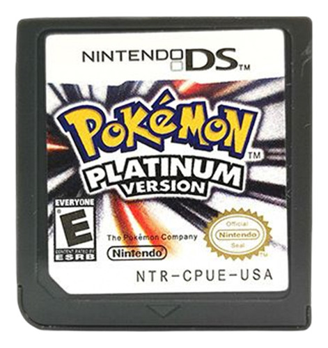 Tarjeta De Juego E Para 3ds/3ds Ndsi/nds (platino)