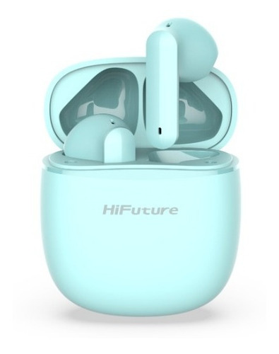 Auriculares in-ear inalámbricos HiFuture TWS ColorBuds azul con luz LED