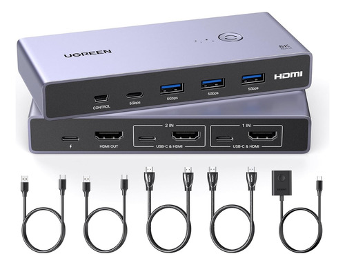 25961 Gateway Kvm Hdmi 8k 60hz 4 Puertos Usb 3.0