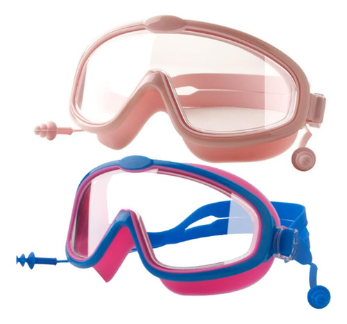 Zsling - Gafas De Natación Para Niños, 2 Unidades, Sin Fugas