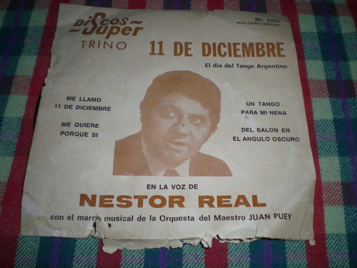 Nestor Real  Vinilo Simple 4 Temas