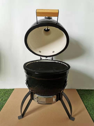 Imagem 4 de 6 de Churrasqueira Kamado Big Bob Egg Cerâmica Carvão Classic 13