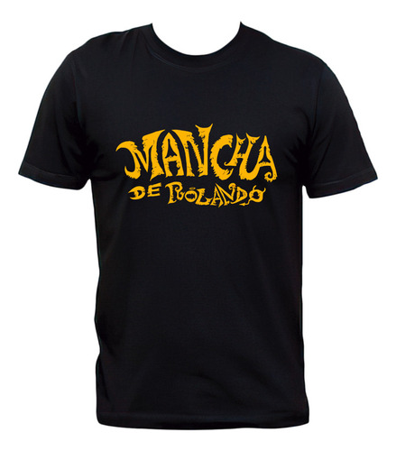 Remera Mancha De Rolando Rock Nacional Algodón Premium