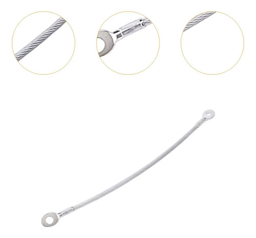 Corda Para Puxar Tríceps, De Polia Com Maior 340 Mm