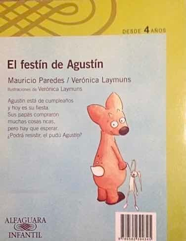 Imagen 4 de 6 de El Festín De Agustín (tapa Dura) / Mauricio Paredes