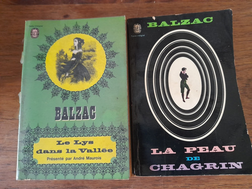 Balzac 2 Libros Le Lys Dans La Vallee La Peau De Chagrin B2