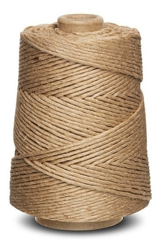 Fio De Juta Retorcido Natural Castanhal 10/4 500g