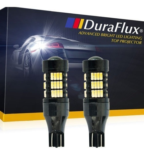 Duraflux 30w 921 912 T10 T15 Led Backup Invertir 6000 K Bomb