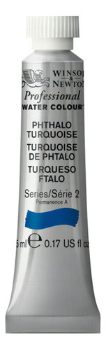 Pintura Acuarela Winsor Newton Cotman 5ml Colores S-2 Tubo Color Turquezza Fthalo S-2 No. 526