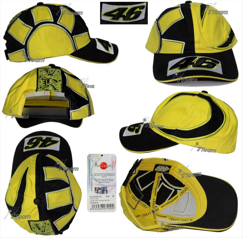 Imagen 2 de 3 de Gorra Gotica De Valentino Rossi Sol Y Luna Moto Gp Autentica