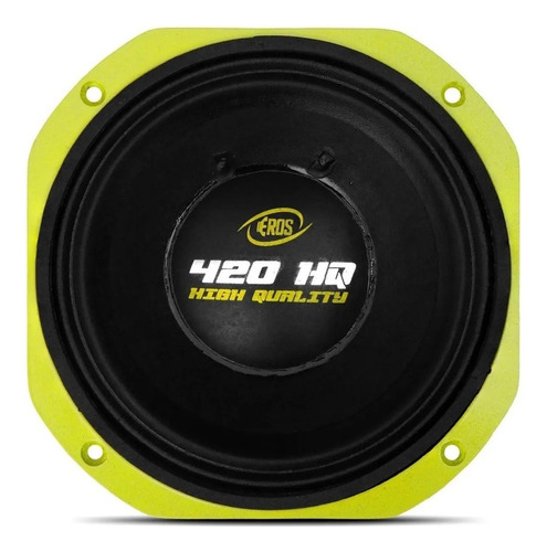 Alto Falante Eros E420 Hq 8 Polegadas Ohms Woofer 420w Rms