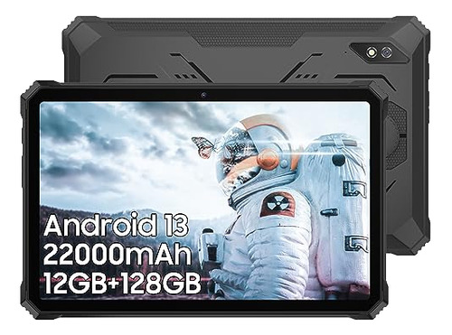 Tableta Resistente Blackview De 10,36 Pulgadas 22000 Mah 6 G Color Negro