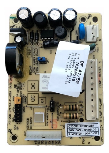 Kit Placa Potência Sensor Electrolux 127v Df50