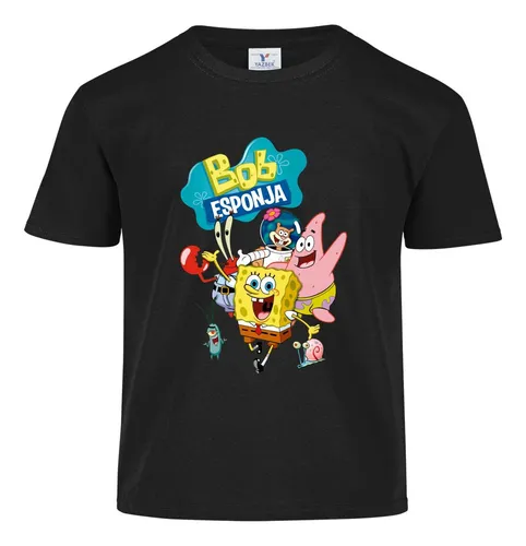 Playeras de los personajes de bob esponja hotsell