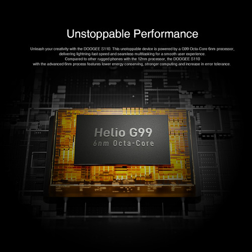 Smartphones Robustos Doogee S110 Octa Core De 12 Gb+256 Gb,