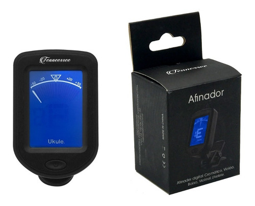 Afinador Digital Violão Guitarra Baixo Ukulele Violino