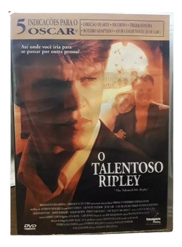 Dvd - O Talentoso Ripley - Matt Damon