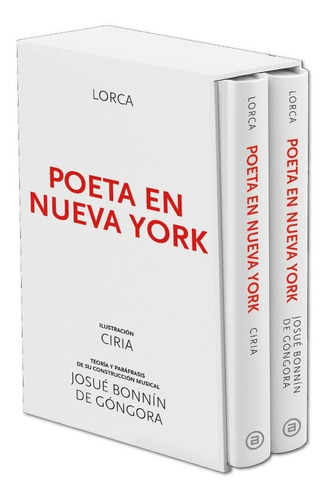 Poeta En Nueva York 2 Tomos Estuche Federico García Lorca