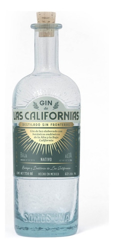 Ginebra De Las Californias Nativo 750 Ml