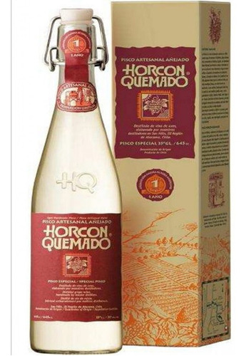 Pisco Horcon Quemado 35° 700 Cc ( 3unidades)-super